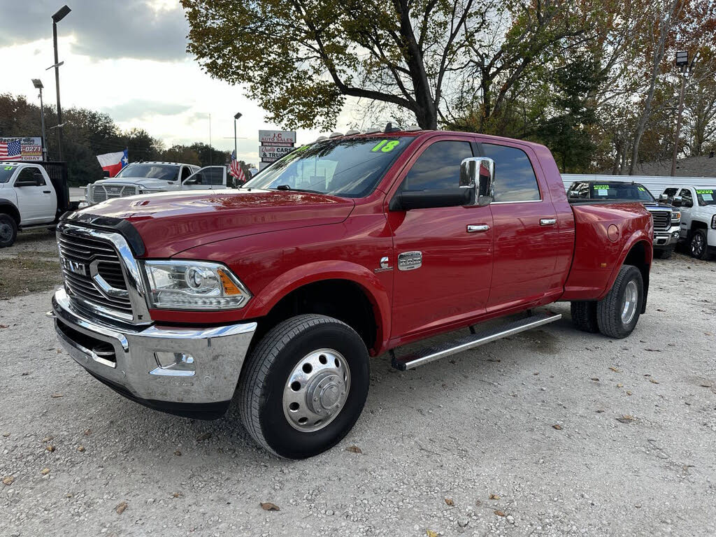 2018 RAM 3500 Laramie Longhorn Mega Cab DRW 4WD