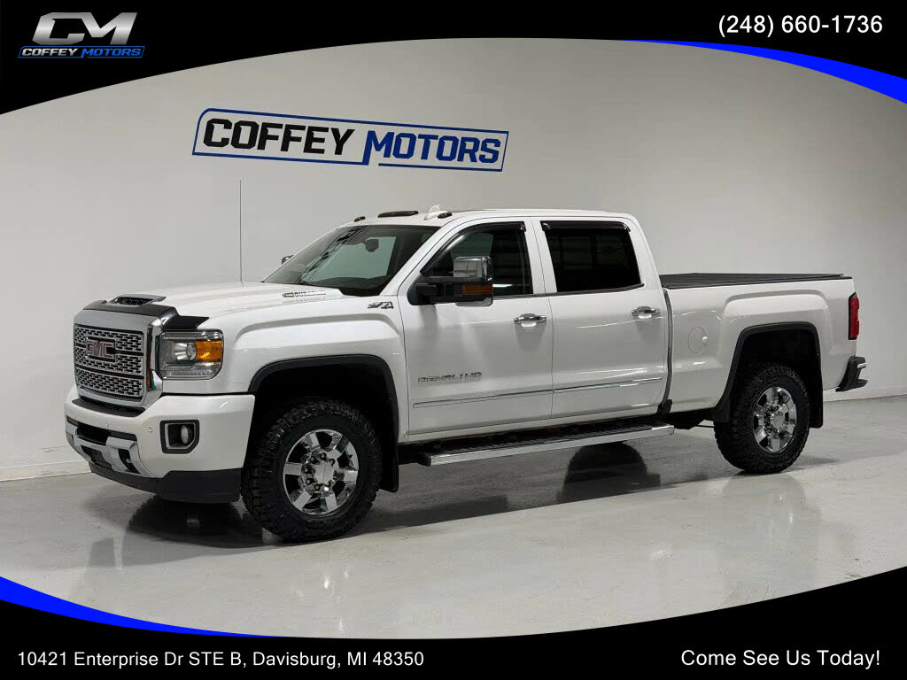 2018 GMC Sierra 3500HD Denali Crew Cab LB DRW 4WD