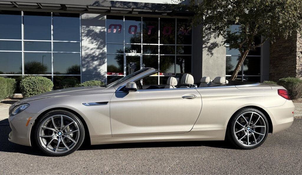 2012 BMW 6 Series 650i Convertible RWD