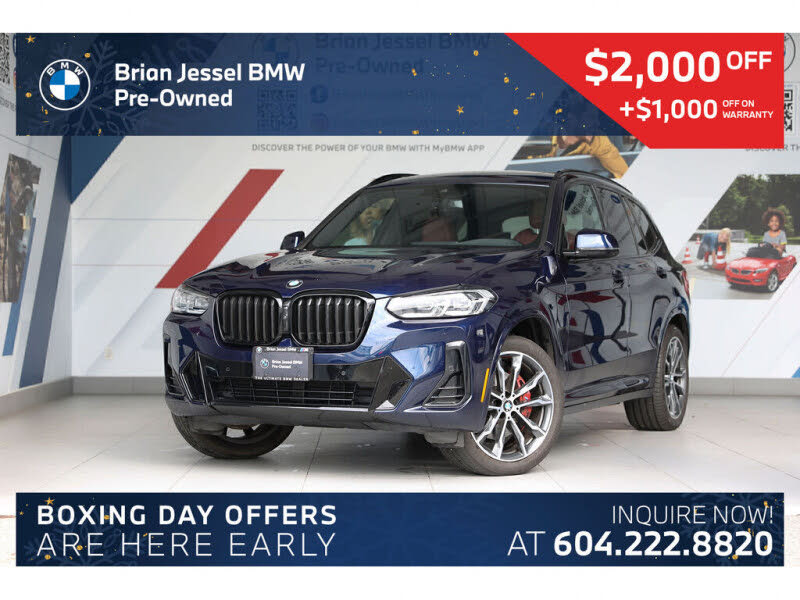 2022 BMW X3 xDrive30i AWD