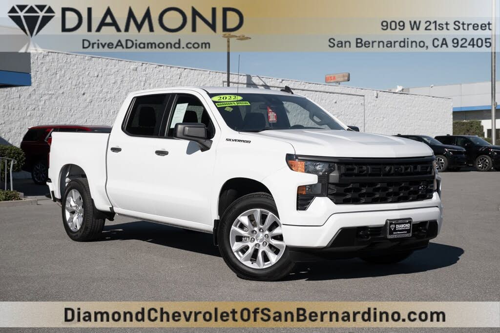 2022 Chevrolet Silverado 1500 Custom Crew Cab RWD