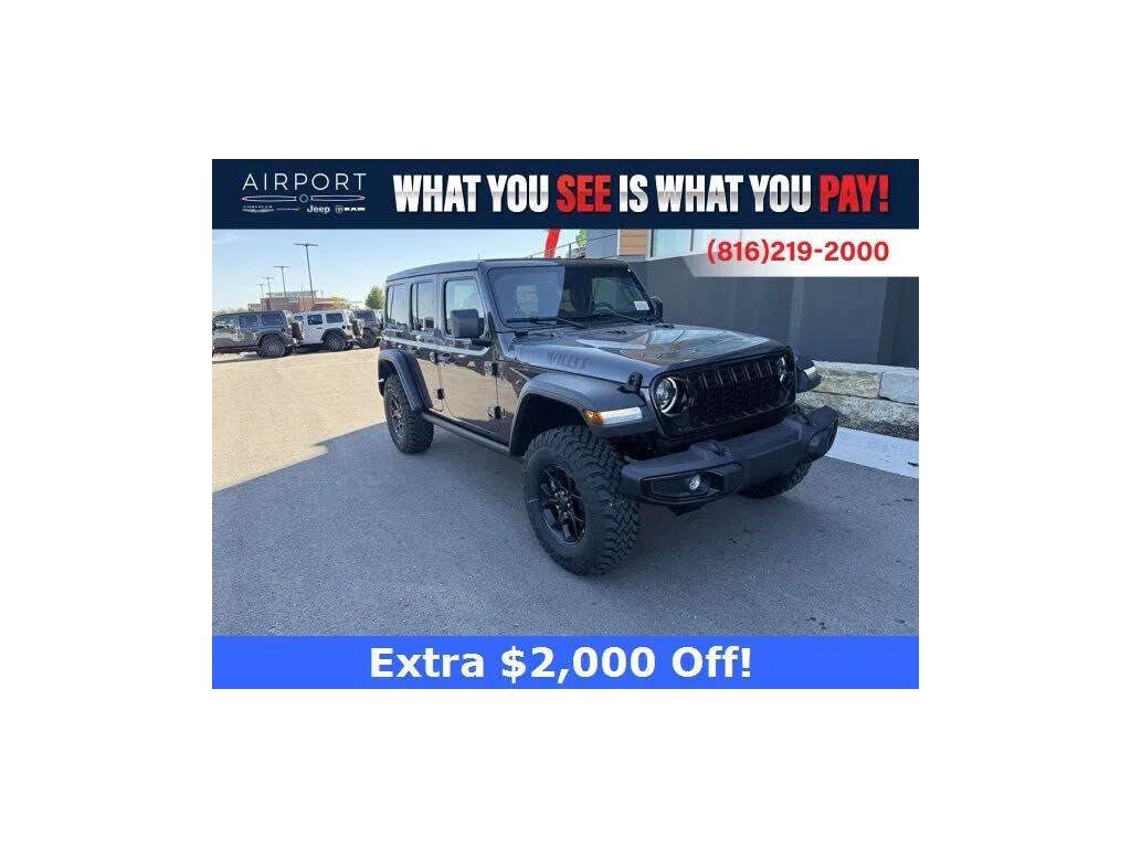 2026 Jeep Wrangler Willys 4-Door 4WD