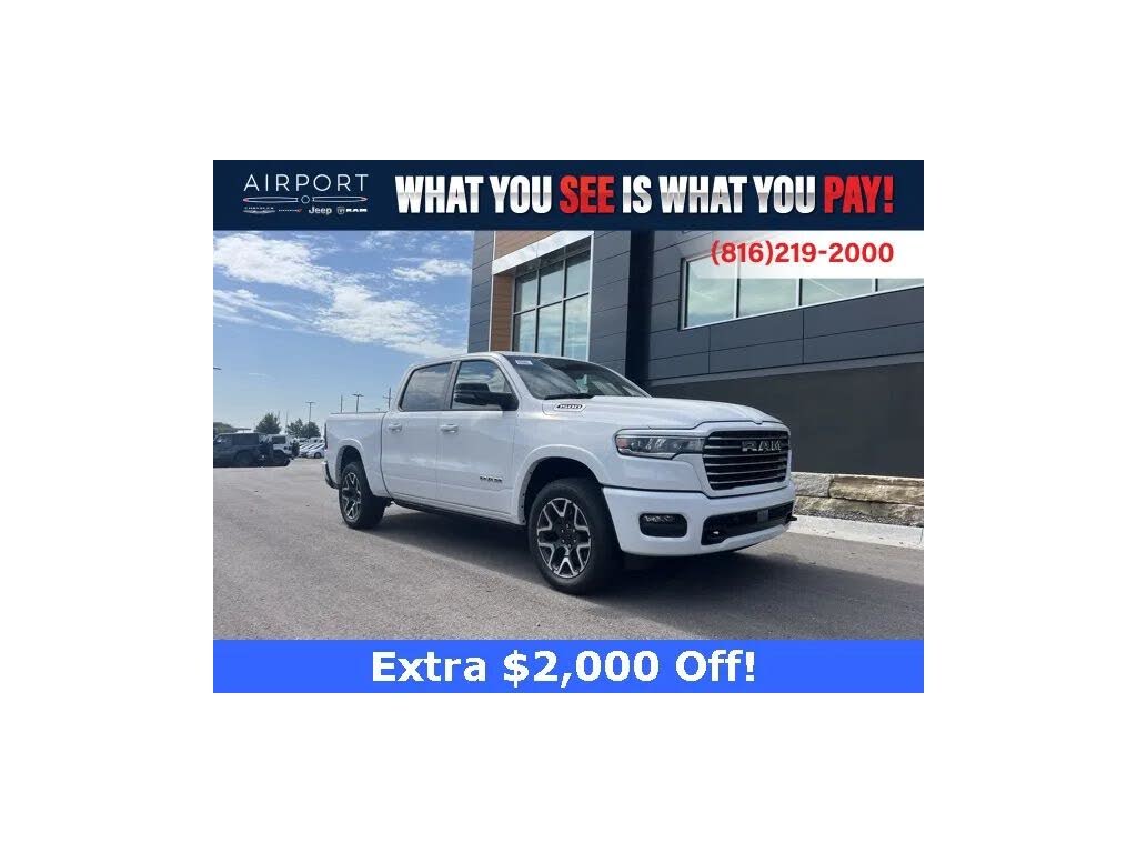 2026 RAM 1500 Laramie Crew Cab 4WD