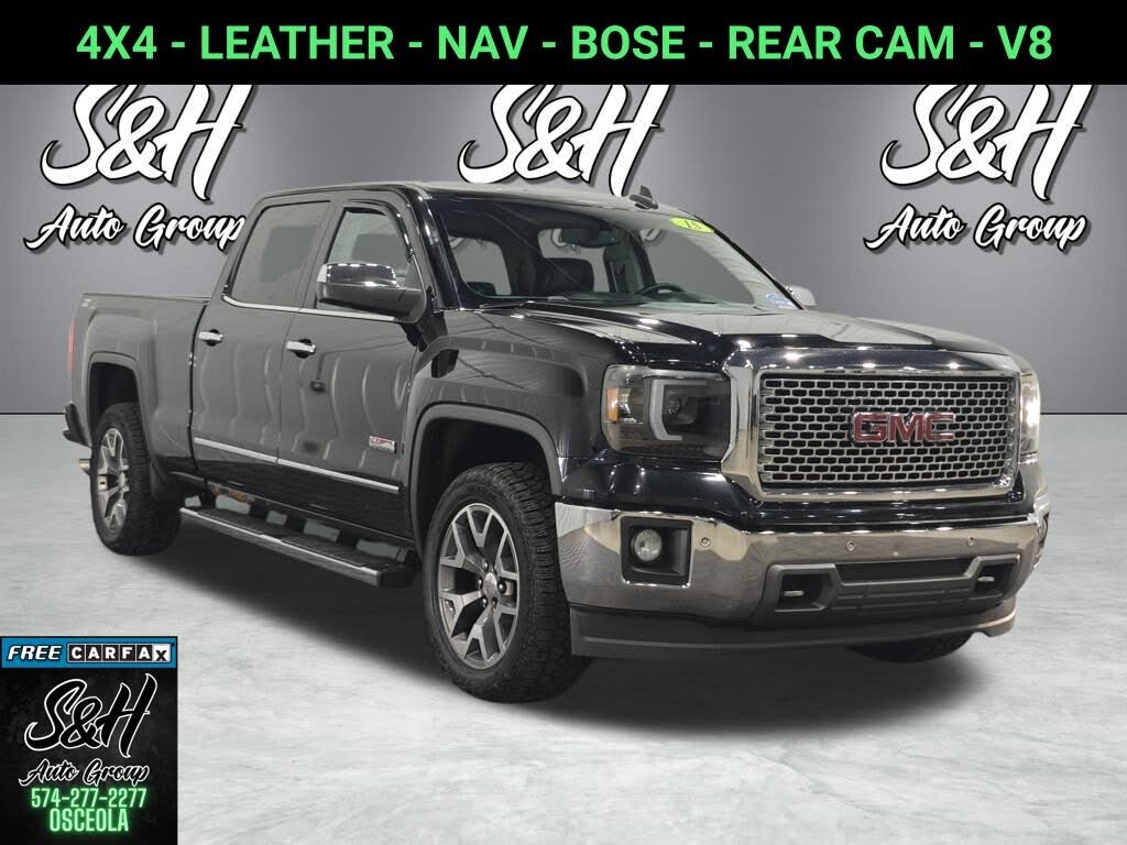 2015 GMC Sierra 1500 SLT Crew Cab 4WD