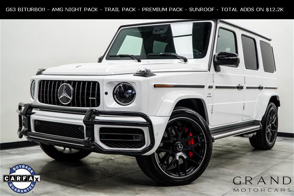 2020 Mercedes-Benz G-Class AMG G 63 4MATIC