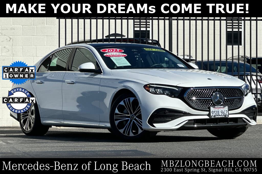 2025 Mercedes-Benz E-Class E 350 RWD