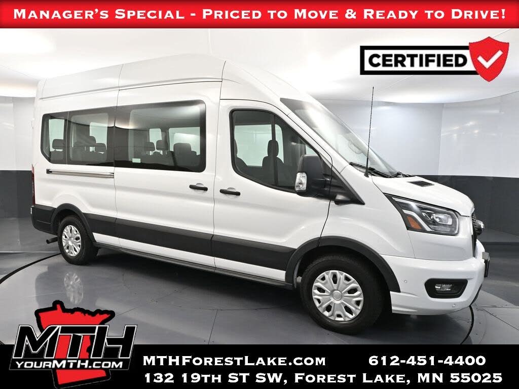2023 Ford Transit Passenger 350 XLT High Roof LB RWD