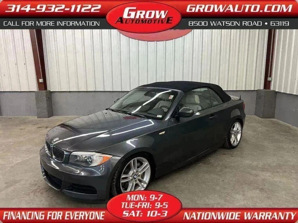2013 BMW 1 Series 135i Convertible RWD