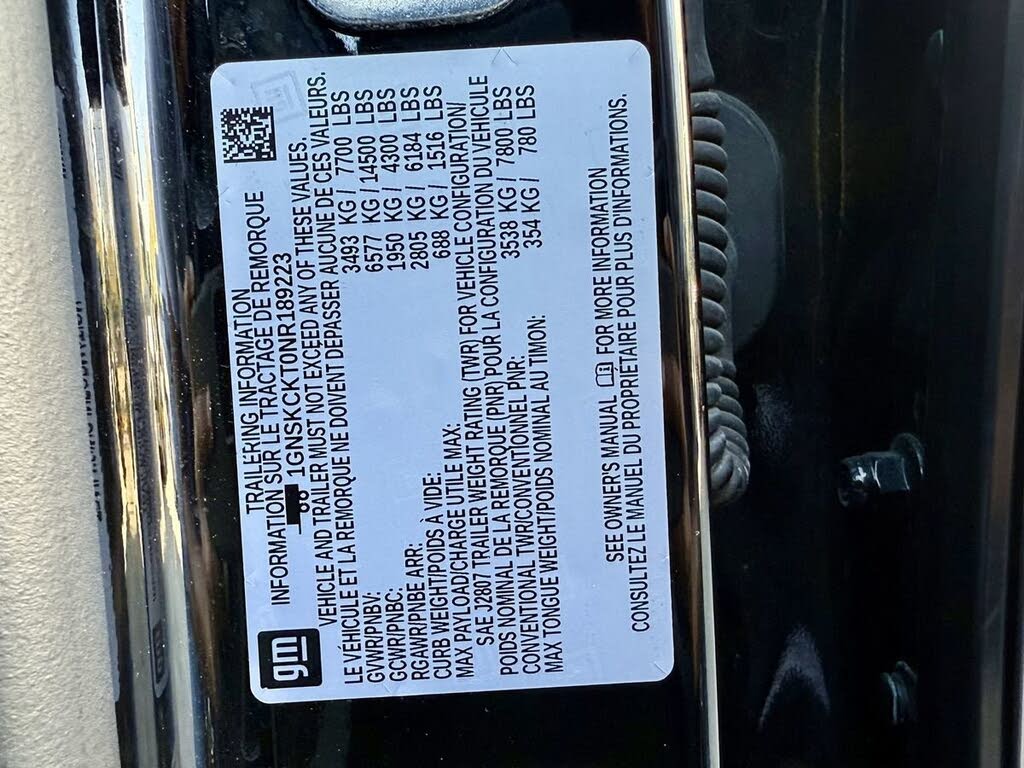 Chevrolet Suburban LT 4WD 2022