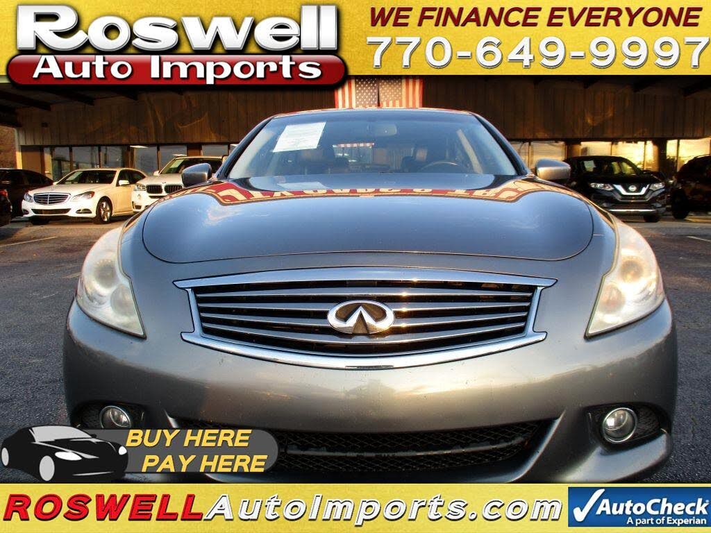 2011 INFINITI G25 RWD