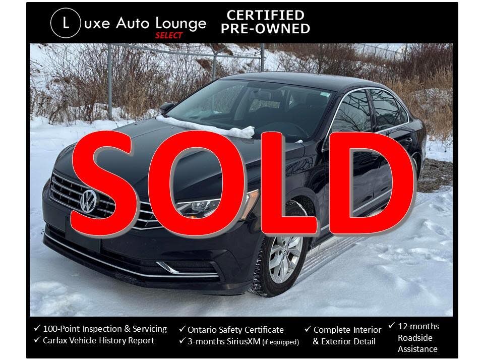 Volkswagen Passat 1.8T Trendline Plus 2017