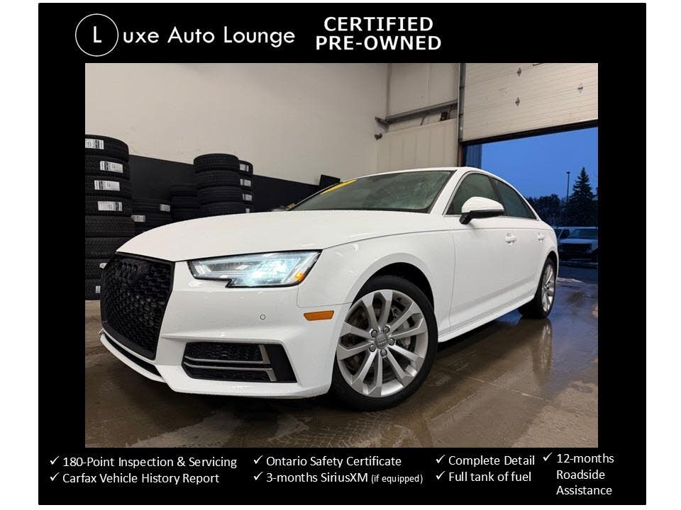 2018 Audi A4 2.0 TFSI quattro Progressiv AWD