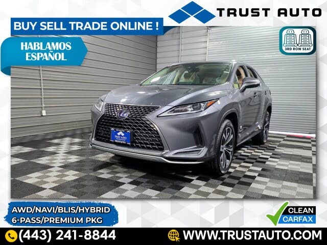 2021 Lexus RX Hybrid 450hL AWD