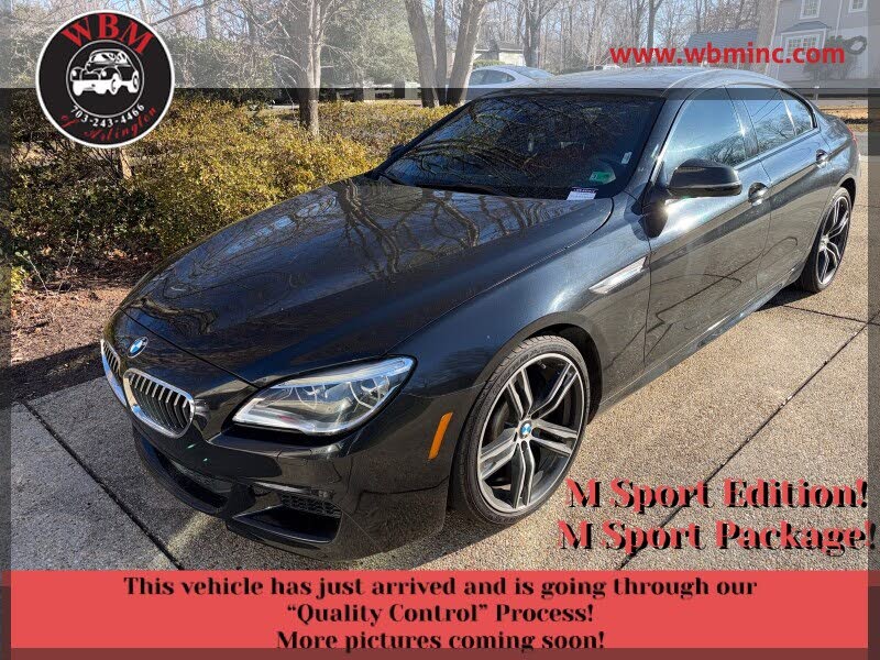 2018 BMW 6 Series 640i Gran Coupe RWD