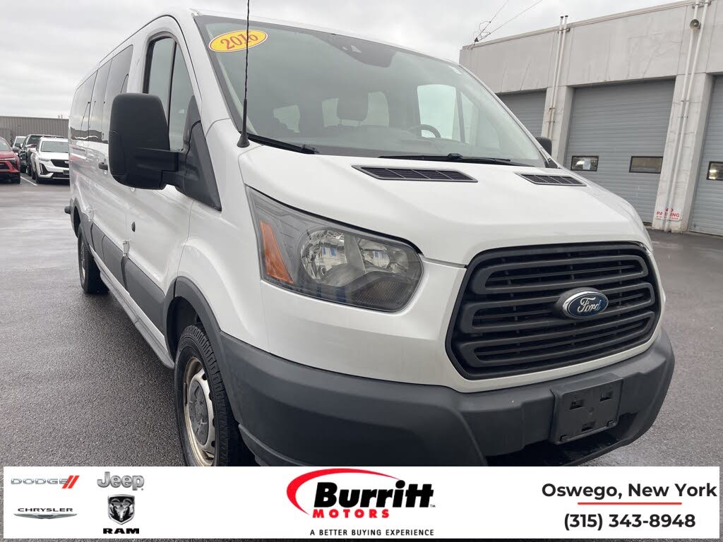 2016 Ford Transit Passenger 350 XL Low Roof LWB RWD with 60/40 Passenger-Side Doors