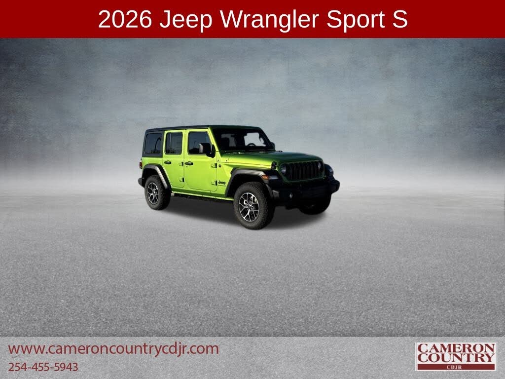 2026 Jeep Wrangler Sport S 4-Door 4WD