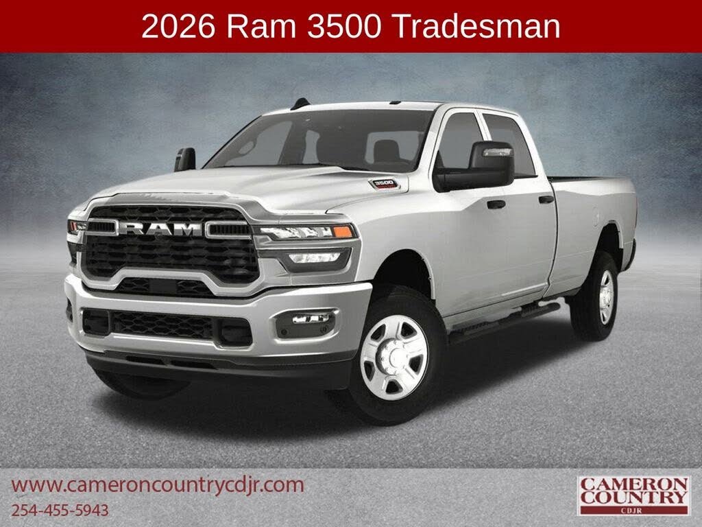 2026 RAM 3500 Tradesman Crew Cab LB DRW 4WD
