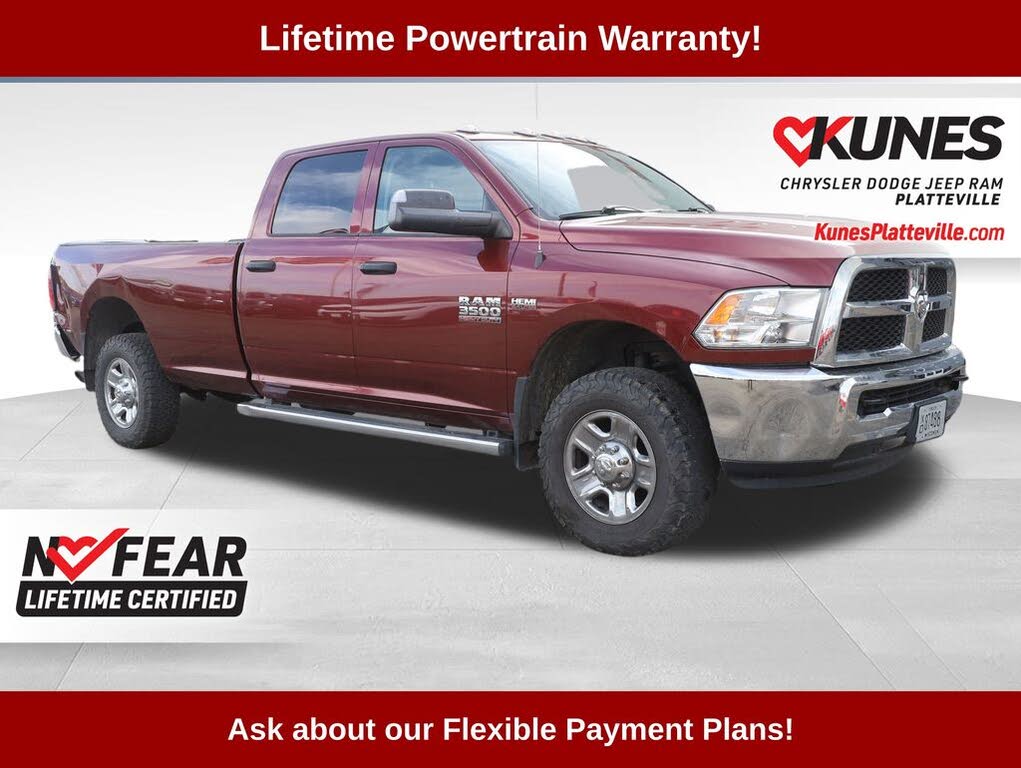 2018 RAM 3500 Tradesman Crew Cab LB 4WD