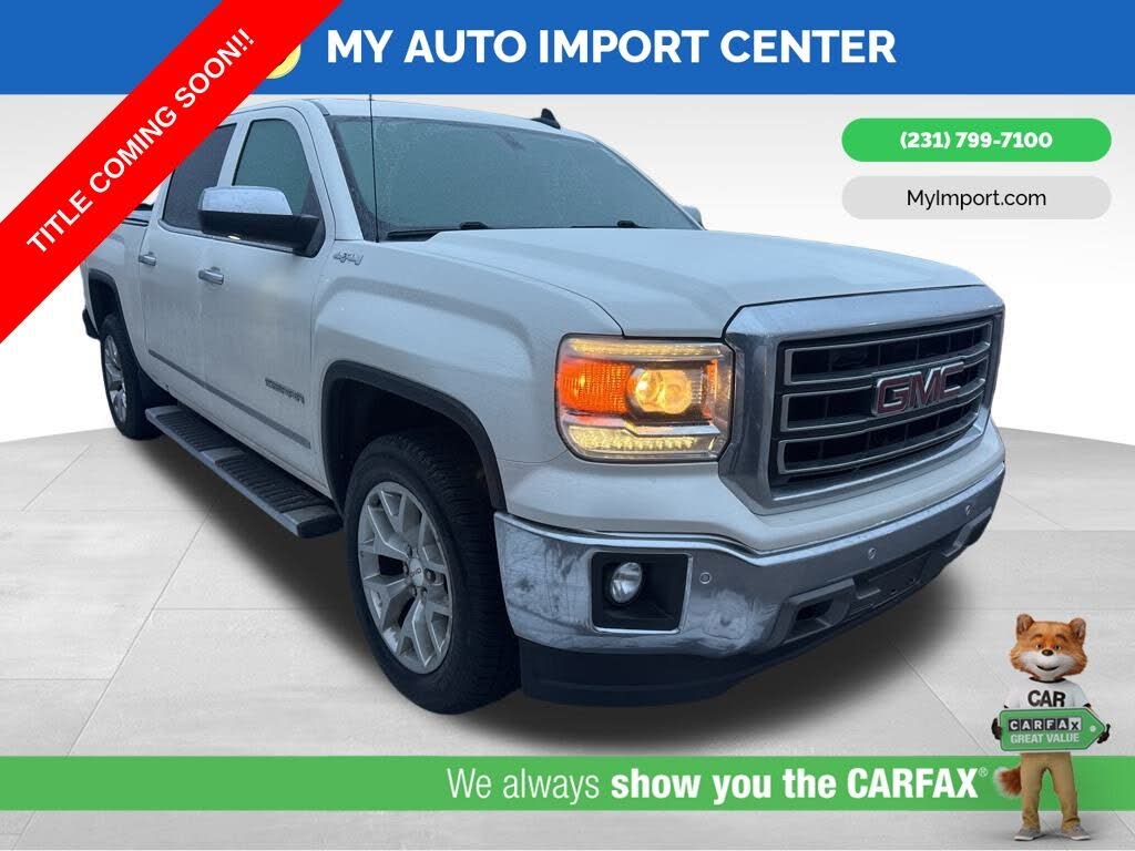 2015 GMC Sierra 1500 SLT Crew Cab 4WD