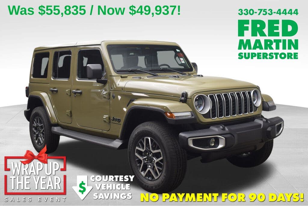 2026 Jeep Wrangler Sahara 4-Door 4WD