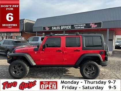 2017 Jeep Wrangler Unlimited Willys Wheeler 4WD