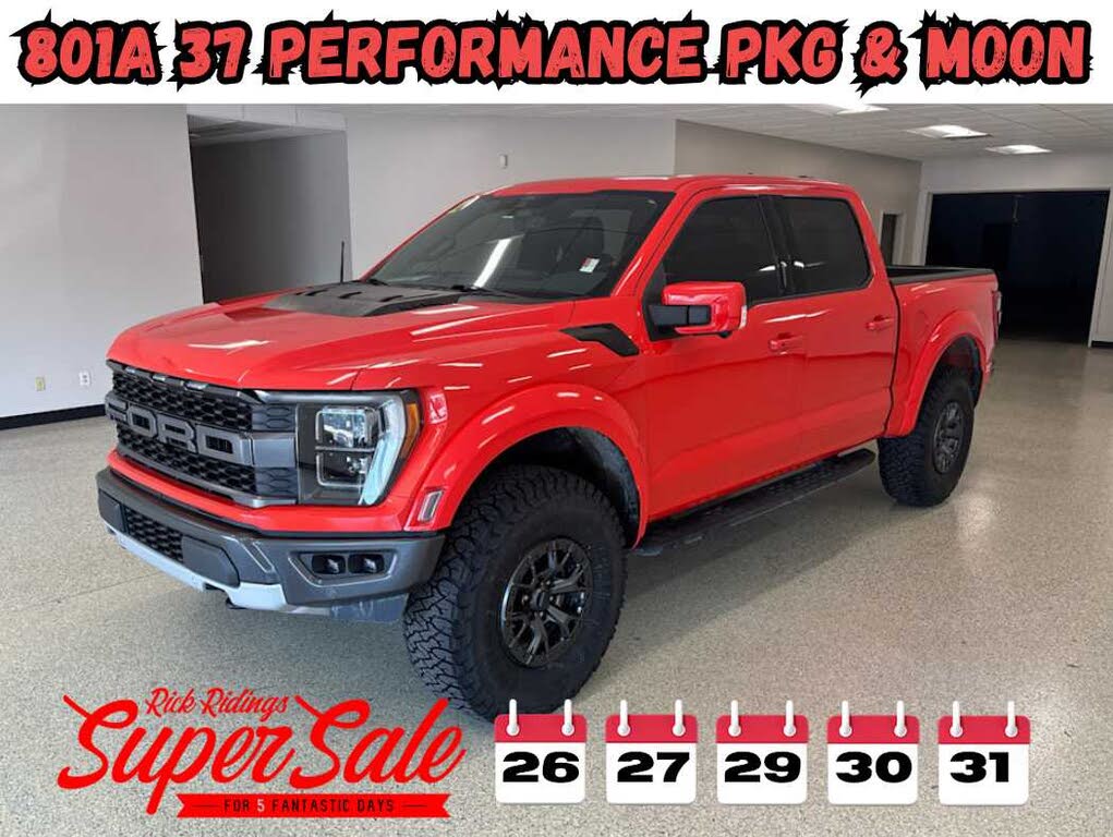 2022 Ford F-150 Raptor SuperCrew 4WD