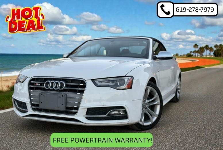 2015 Audi S5 3.0T quattro Prestige Cabriolet AWD