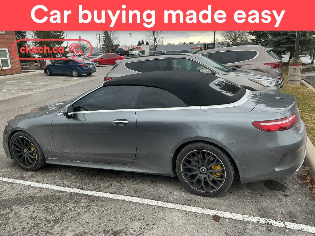 2018 Mercedes-Benz E-Class E 400 4MATIC Cabriolet AWD