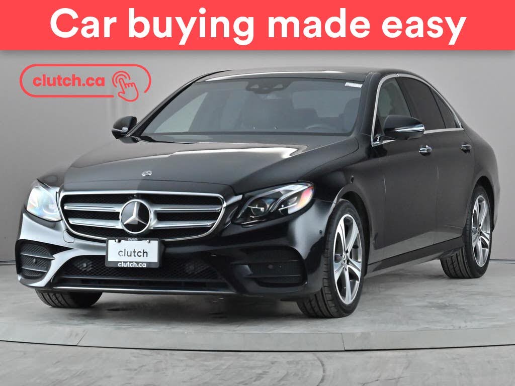 2018 Mercedes-Benz E-Class E 300 4MATIC Sedan AWD