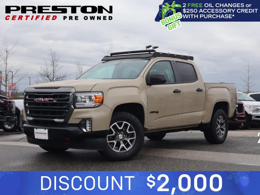 2021 GMC Canyon AT4 Crew Cab 4WD with Cloth