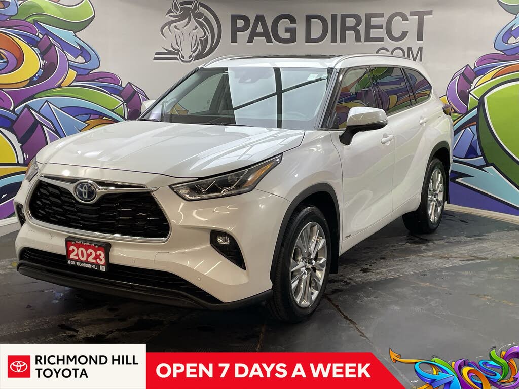 Toyota Highlander Hybrid Limited AWD 2023