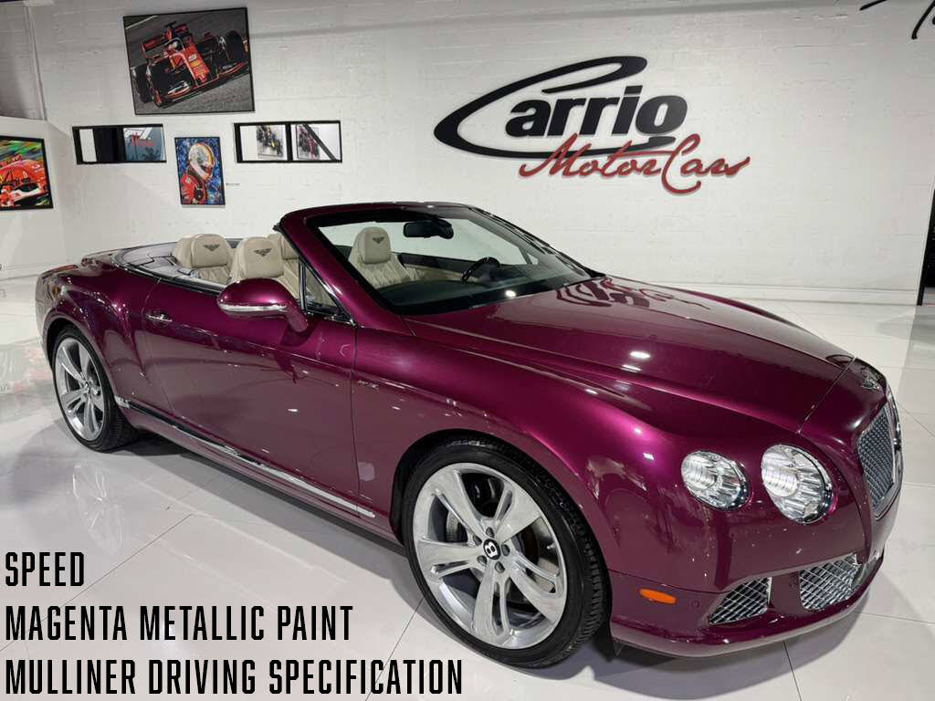 2014 Bentley Continental GTC Speed AWD
