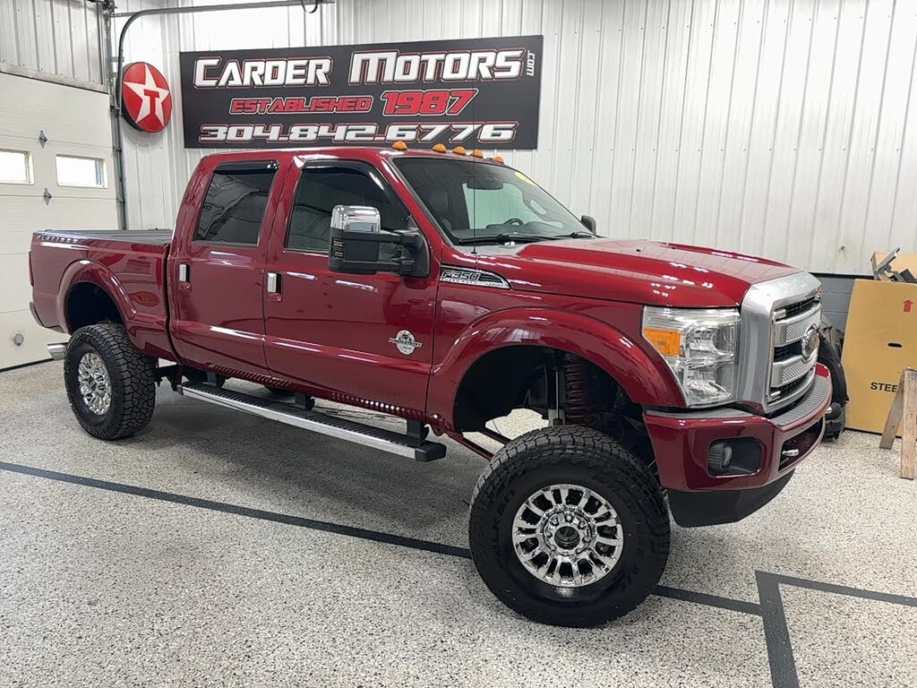 2015 Ford F-350 Super Duty Platinum Crew Cab 4WD