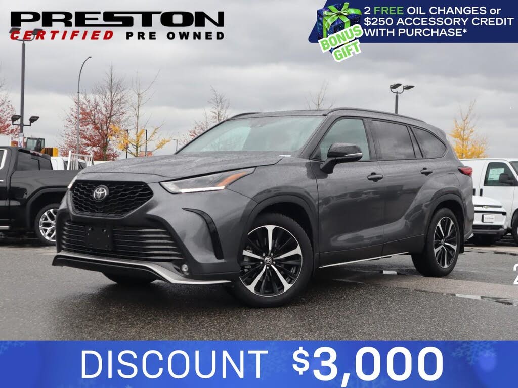 2022 Toyota Highlander XSE AWD