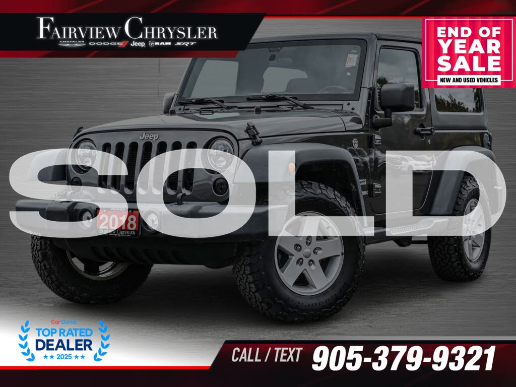 Jeep Wrangler JK Sport 4WD 2018