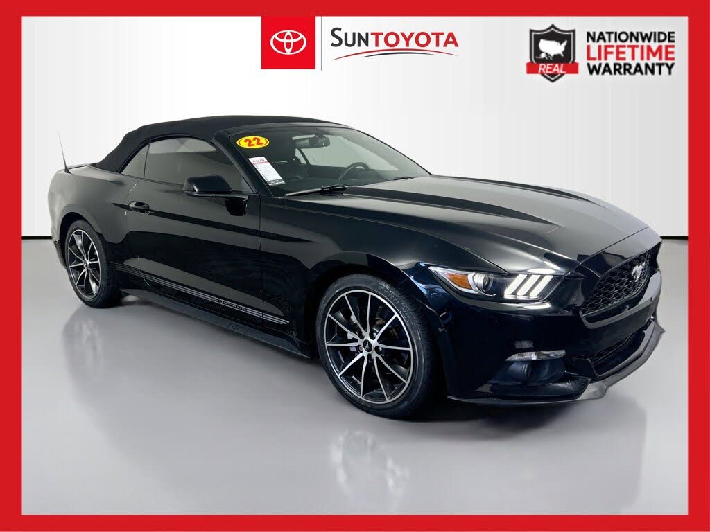 2017 Ford Mustang EcoBoost Premium Convertible RWD