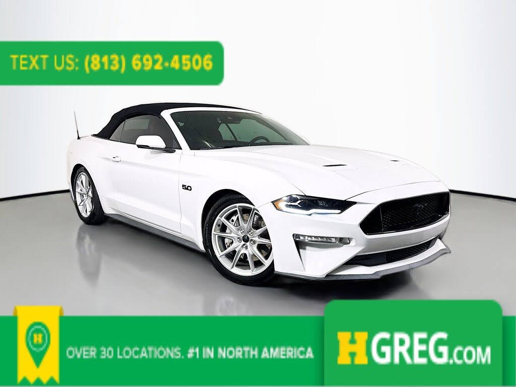 2019 Ford Mustang GT Premium Convertible RWD