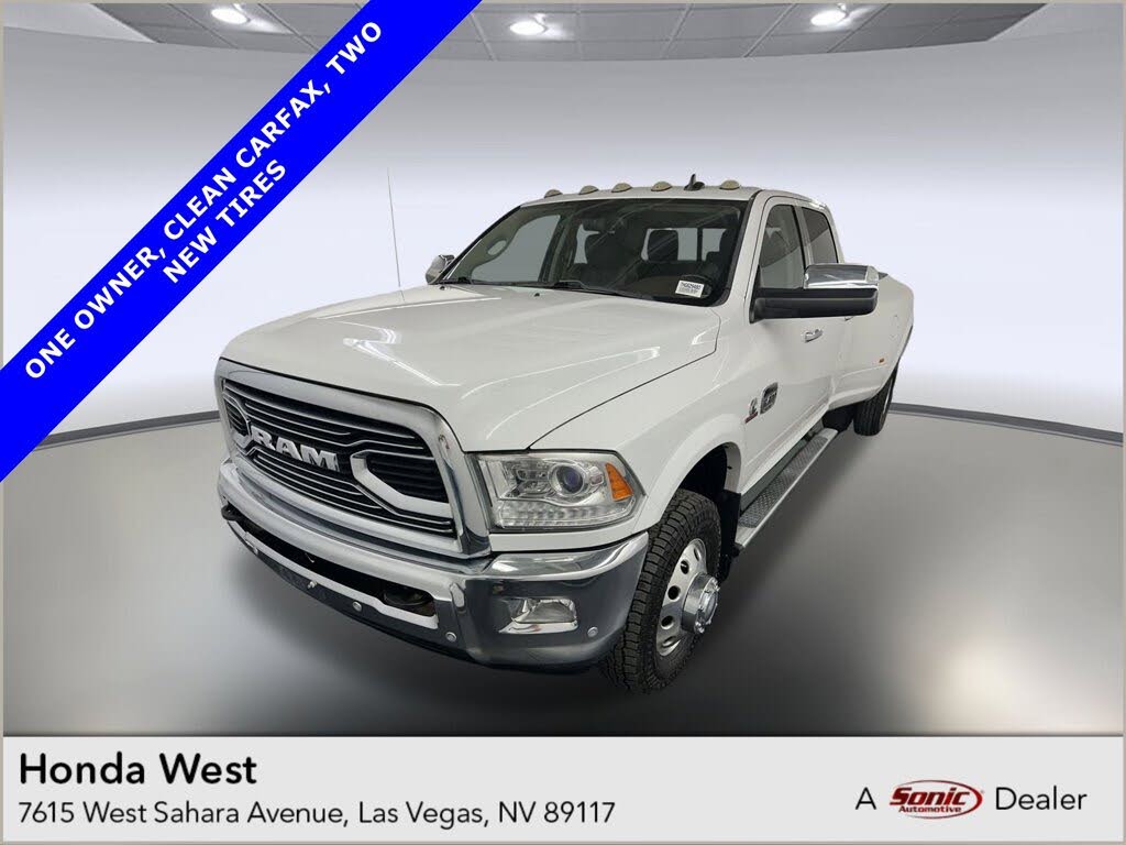 2017 RAM 3500 Laramie Longhorn Crew Cab LB DRW 4WD