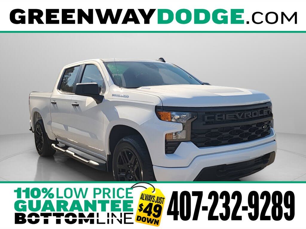 2025 Chevrolet Silverado 1500 Custom Crew Cab RWD