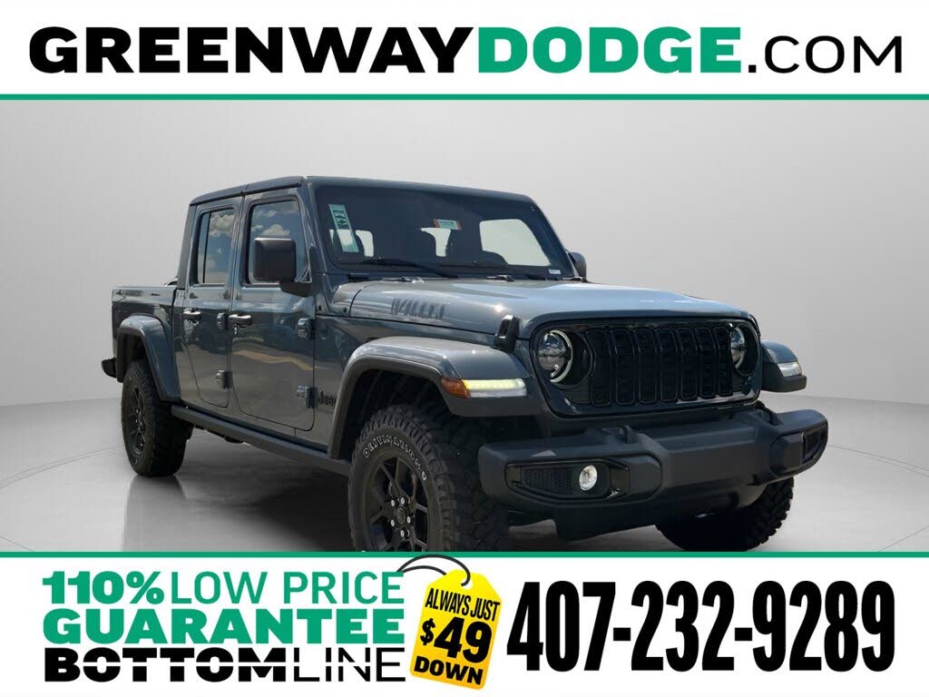 2025 Jeep Gladiator Willys Crew Cab 4WD