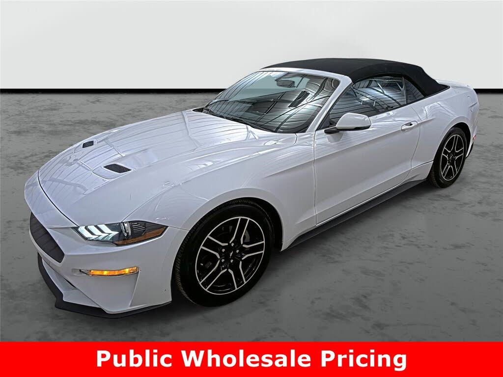 2020 Ford Mustang EcoBoost Premium Convertible RWD