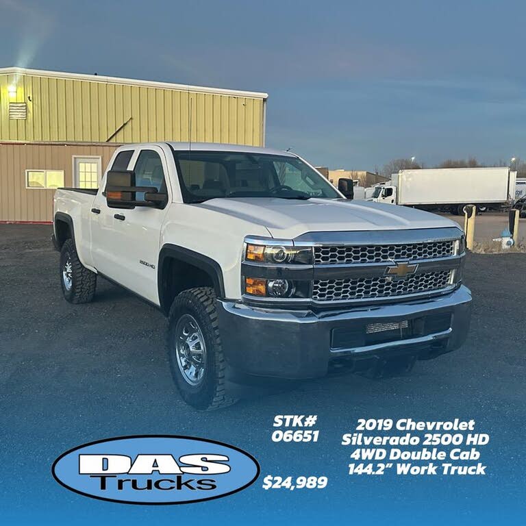 2019 Chevrolet Silverado 2500HD Work Truck Double Cab 4WD