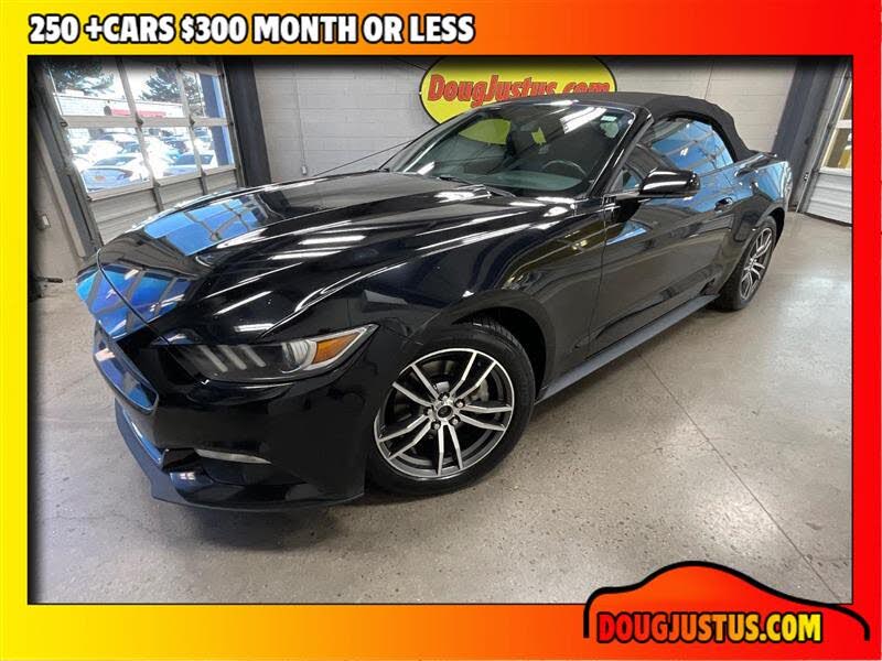 2016 Ford Mustang EcoBoost Premium Convertible RWD