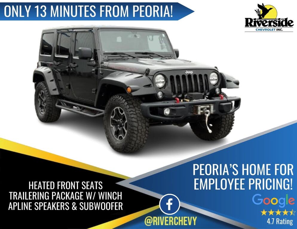 2016 Jeep Wrangler Unlimited Rubicon 4WD