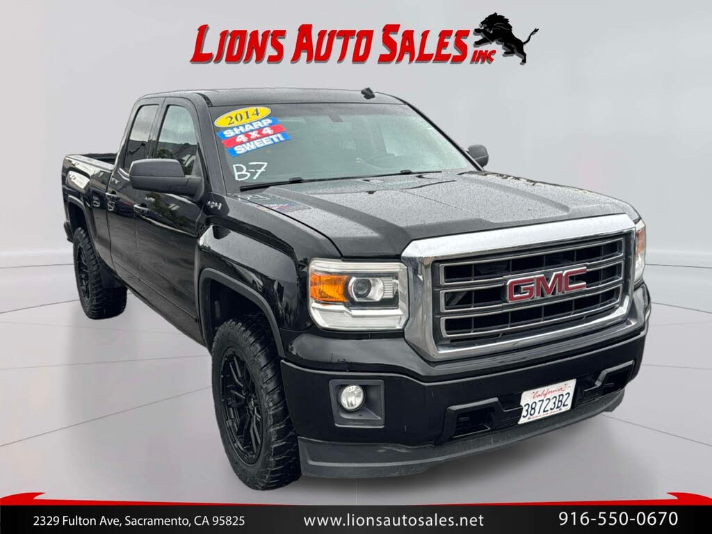 2014 GMC Sierra 1500 SLE Double Cab 4WD