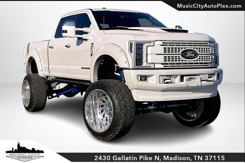 2018 Ford F-350 Super Duty Platinum Crew Cab 4WD