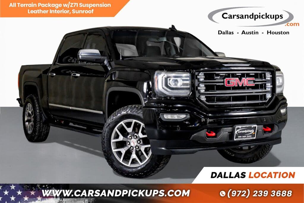 2016 GMC Sierra 1500 SLT Crew Cab 4WD