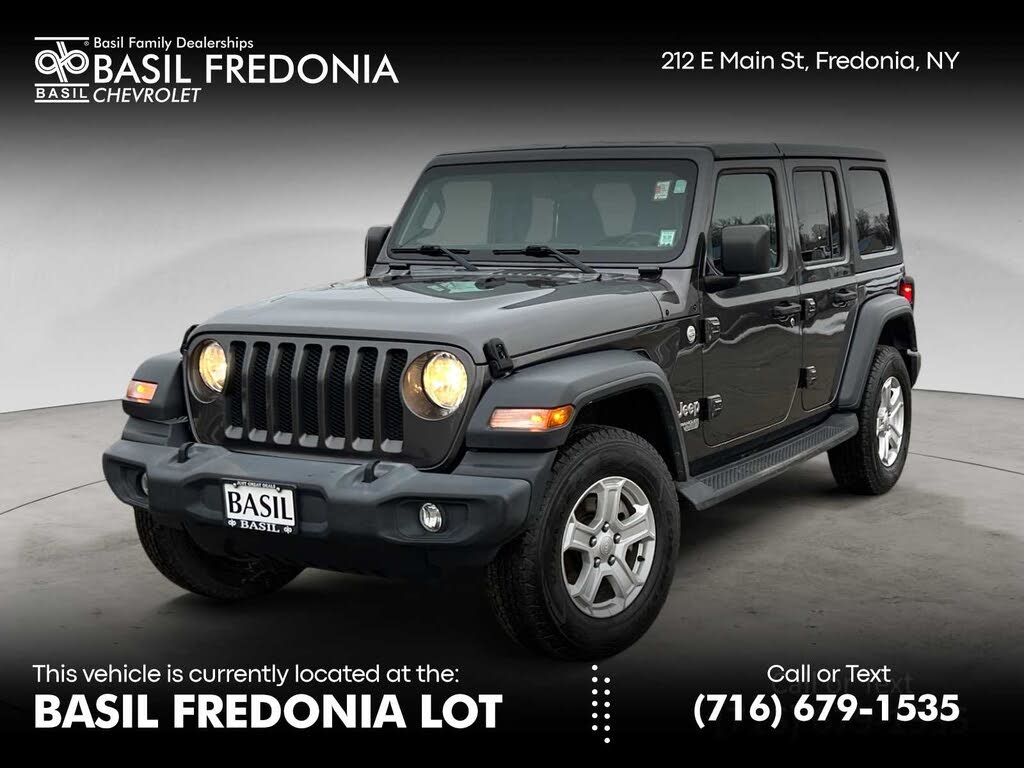 2018 Jeep Wrangler Unlimited Sport S 4WD