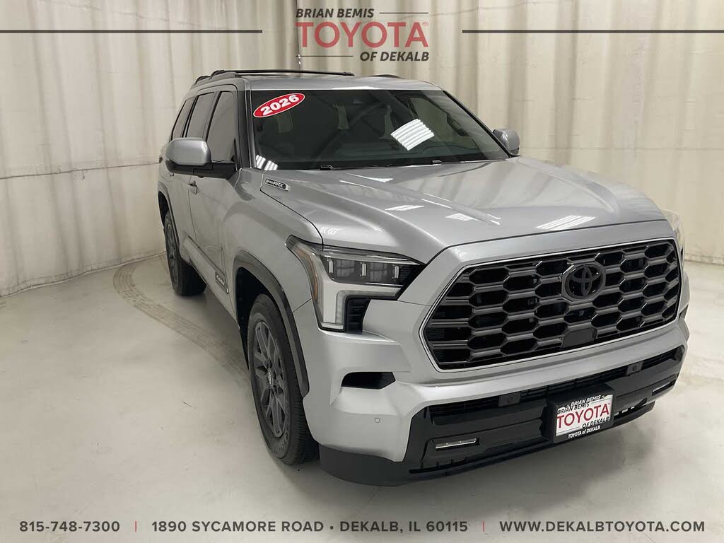 2026 Toyota Sequoia Platinum 4WD