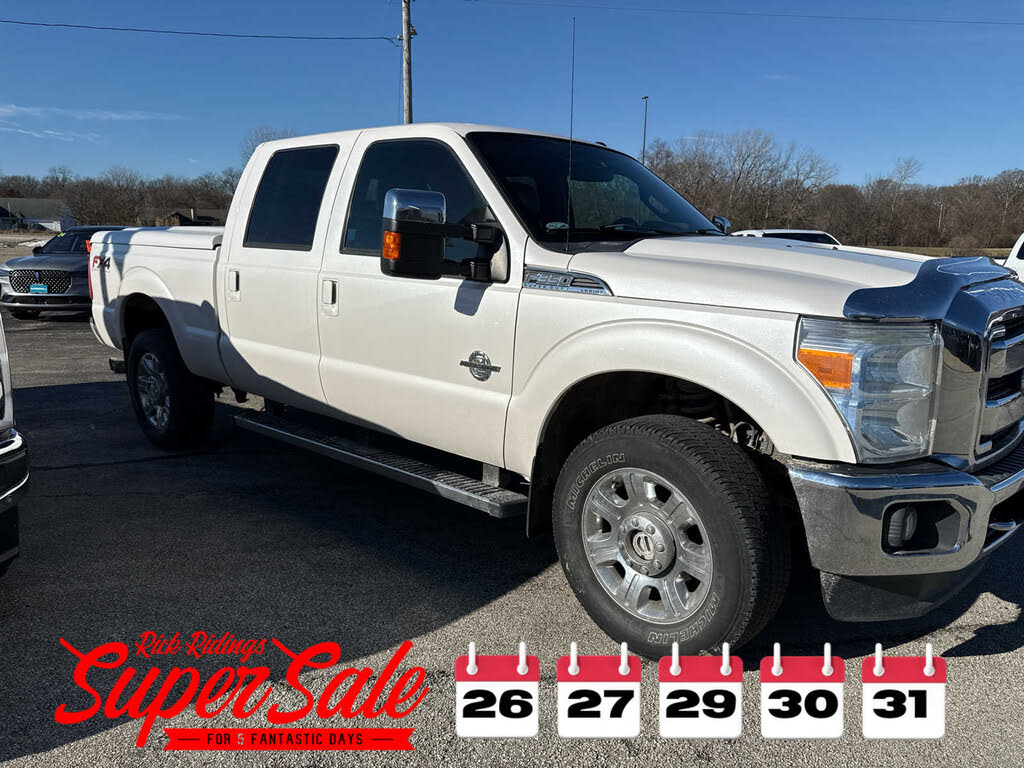 2012 Ford F-350 Super Duty Lariat Crew Cab 4WD